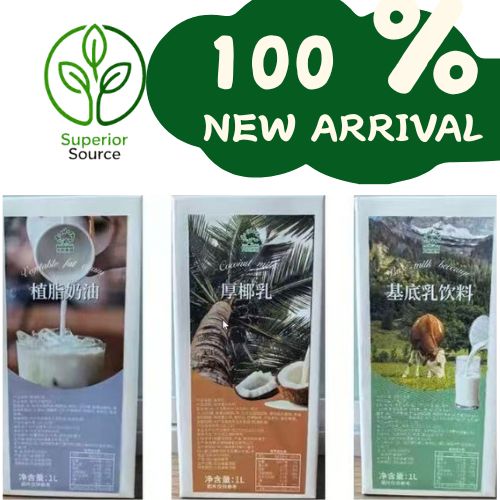 New Products Lanched: Liquid Cream, Liquid Dairy Milk Base, Liquid Coconut Cream